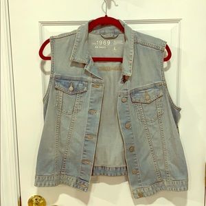 NWT GAP Denim Vest